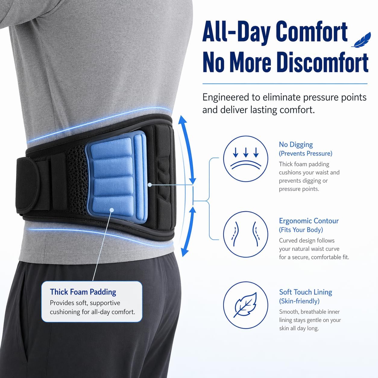 2-in-1 Weight Lifting Belt and Dip Belt
