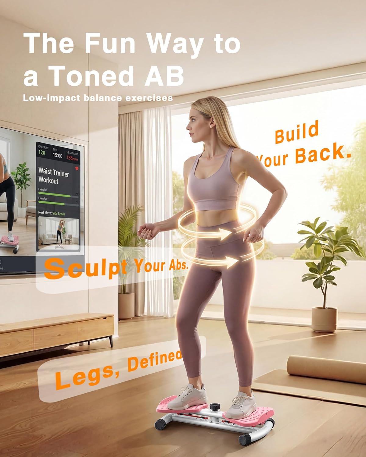 Waist Twister Machine Exercise