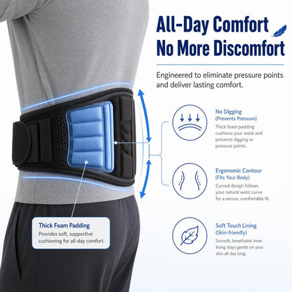 2-in-1 Weight Lifting Belt and Dip Belt