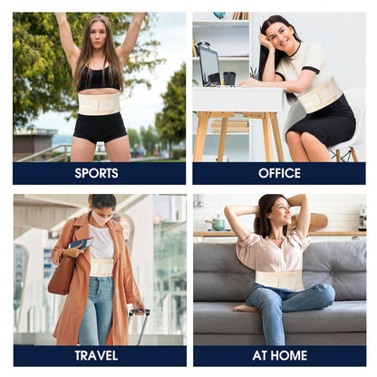 Ultra Thin Back Brace for Lower Back Pain Women