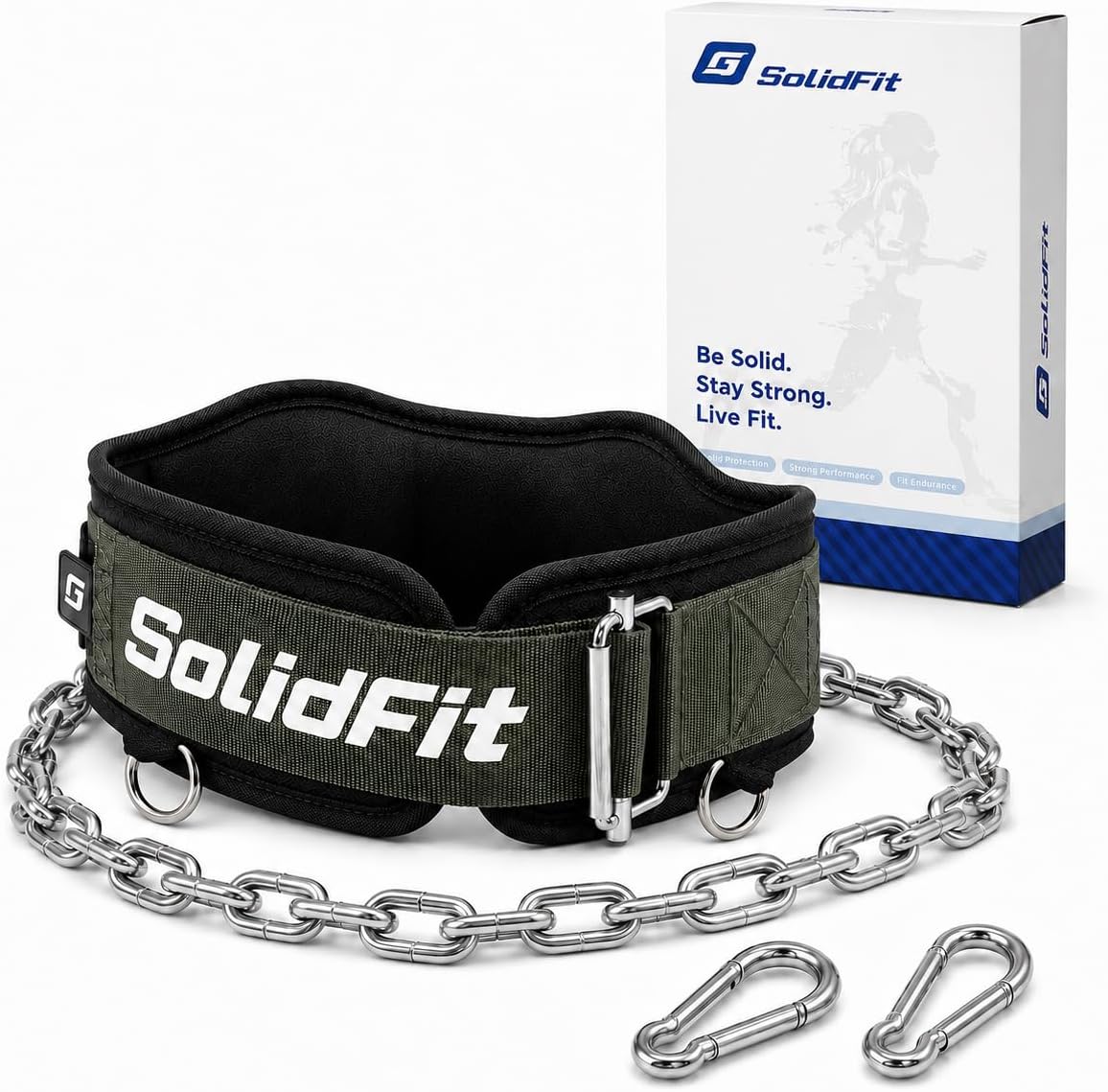 2-in-1 Weight Lifting Belt and Dip Belt